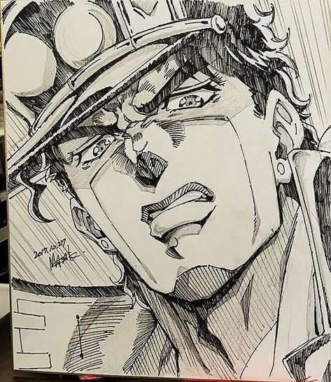 Ig Tags, Jojos Bizarre Adventure Jotaro, Jojo's Adventure, Seni 2d, Desen Anime, Adventure Art, Jojo's Bizarre Adventure Anime, Jotaro Kujo, Jojo Anime