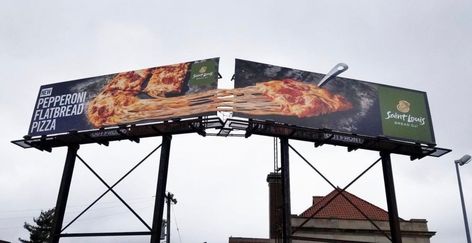 Two for Thursday's Pizza, anyone? 🤤🍕 #ads #advertiisng #facebook #insta #pizza #maleeshrandunu #creative #creativeads #wow Creative Billboard Design Ideas, Ambush Marketing, Creative Pizza, Clever Advertising, Billboard Advertising, Billboard Design, Media Buying, Transformers Movie, Business Promotion