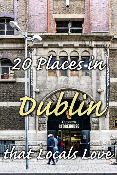 Join me as I uncover 20 amazing places in Dublin that locals cherish! From the iconic Guinness Storehouse to hidden gems, each spot has its own unique charm that makes exploring this vibrant city unforgettable. Whether you're a first-time visitor or a seasoned traveler, there's always something new to discover in Ireland's capital! Things To Do In Dublin, Science Gallery, Kilmainham Gaol, Croke Park, Guinness Storehouse, Visit Dublin, Dublin Castle, Temple Bar, Adventure Guide