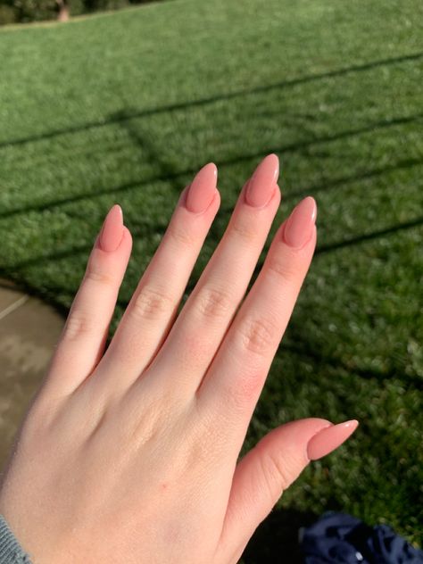 Natural Nude Acrylic Nails, Acrylic Nails Nude Colors, Uñas Color Natural, Pinkish Nude Nails, Nails January, Nude Acrylic Nails, January Nails, Hippie Nails, Ombre Acrylic Nails