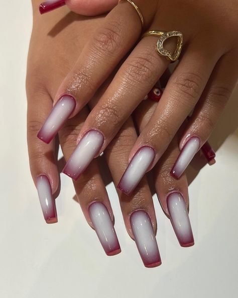 Milky Gel Nails, Fall Nails Long, 2023 Aura, Nails Unique, Nails Fall Nails, Aura Nails, Airbrush Nails, Nail Trend, Dope Nail Designs