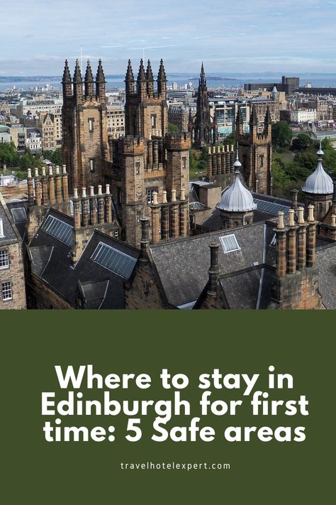 in this article, I will help you to find safe places to stay in Edinburgh for first-timers and tourists. I’ll provide you with my recommendation for the best and safest areas to stay in Edinburgh, along with a helpful map and the best hotels in Edinburgh for all budgets. Scotland Culture, Scott Monument, Edinburgh Hotels, Scotland Vacation, Scotland Edinburgh, Visit Scotland, Edinburgh Castle, Edinburgh Scotland, Scotland Travel