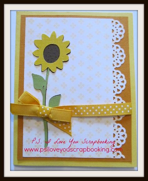 Cricut Stretch Your Imagination Sunflower Card Cricut Cart, Papercrafting Ideas, Thanksgiving Place Cards, Scrap Cards, Everyday Cards, Sunflower Cards, Card Making Videos, Cricut Cards, Family Crafts