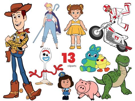 13 Toy Story 4 SVG Cut Files | Toy Story Vector ClipArt's Download Paw Patrol Clipart, Vinyl Decal Projects, Art Bundle, Vector Clipart, Silhouette Svg, Diy Canvas, Toy Story, Svg Cuts, Vector Graphics