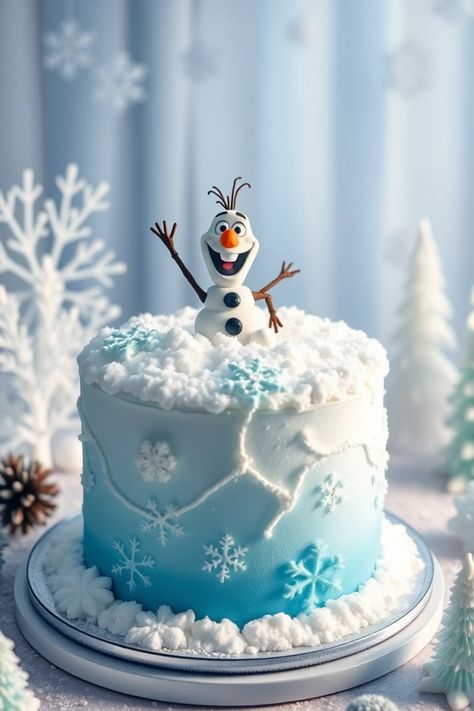 Surprise your guests with a cake straight from Disney magic! From an adorable Olaf’s Winter Wonderland Cake to show-stopping designs celebrating Mickey Mouse and Princess Elsa, these 20 enchanting Disney cake ideas will make your celebrations unforgettable. Discover how you can create a magical atmosphere at your parties with cake designs that incorporate beloved Disney characters and themes. These cakes are perfect for birthdays, themed parties, and special occasions, imbuing each celebration with joyful memories and sweetness. Birthday Cake Winter Theme, Winter Themed Cakes, Disney Cake Designs, Christmas Theme Cake Ideas, Frozen Cake Ideas Birthdays, Winter Wonderland Theme Cake, Frozen Cake Birthday, Winter Wonderland Cake Ideas, Winter Birthday Cake Ideas