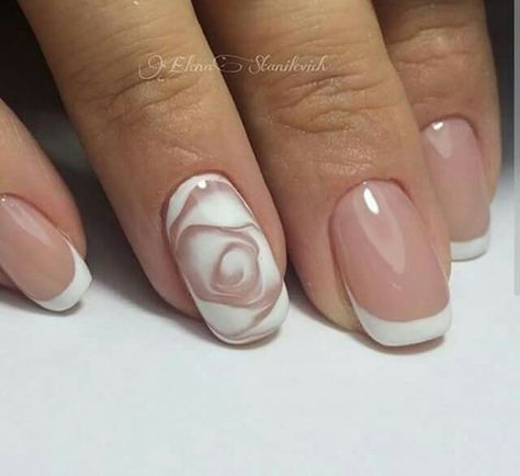 Rose Nail Design, Rose Nails, Super Nails, Shellac Nails, Pink Nail, Manicures Designs, Dream Nails, Chic Nails, Nail Polishes