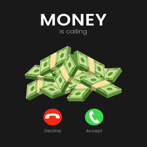 , Money Is Calling Wallpaper, Money Profile Pics, Money Calling Wallpaper, Trading Posters, Telegram Profile, Crypto Poster, Money Is Calling, Money Design Art, Money Pfp