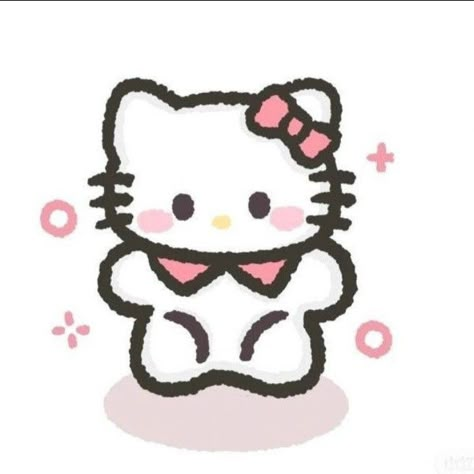 Cute Sanrio, Kitty Drawing, Hello Kitty Drawing, Hello Kitty And Friends, Cute Easy Drawings, Sanrio Characters, My Melody, Easy Drawings, Hello Kitty