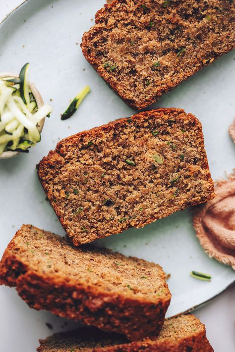 Zuchinis Banana Bread Recipe Gluten Free, Grain Free Zucchini Bread, Zuchini Baking Recipes Bread Gluten Free, Healthy Vegan Zucchini Bread, Gf Vegan Zucchini Bread, Gluten Free Vegan Zucchini Bread, Vegan Zucchini Bread Recipes, Gf Zucchini Bread, Zucchini Recipes Vegan