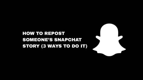 In this article, you are going to learn how to repost someone's Snapchat story. You will know the different methods you can use to save a story and repost them. Snapchat Friends List, Find Snapchat Friends, Snapchat Groups, Snapchat Search, Snapchat Friends, Snapchat Users, Snapchat Account, Find My Friends, About Snapchat