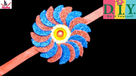 Easy Rakhi Making For Kids, How To Make Rakhi At Home, Rakhi Making Competition, Easy Rakhi Making, Rakhi Designs Handmade, Rakhi Making Ideas, How To Make Rakhi, Raksha Bandhan Rakhi, Competitions For Kids