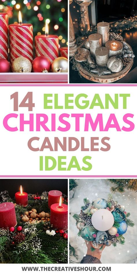 Make your own DIY Christmas candles with these simple ideas for holders and centerpieces. Use glass jars, rings, and easy painting techniques to create personalized, scented candles perfect for holiday gifts and decorations. These budget-friendly projects are ideal for kids and adults, turning ordinary items into charming festive decor. Light up your home with handmade candle creations this Christmas! Diy Holiday Candle Holders, Tea Lights Ideas, Tealight Crafts, Christmas Candle Decorations Ideas, Diy Christmas Candles, Easy Painting Techniques, Christmas Lights Diy, Christmas Candle Holders Diy, Christmas Candle Crafts