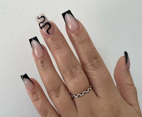 Eras Tour Eras Tour Nails Reputation, Reputation Inspired Nails, Reputation Taylor Swift Nails, Reputation Nails Taylor Swift, Reputation Nails, Swift Nails, Taylor Swift Nails, Concert Nails, Summery Nails