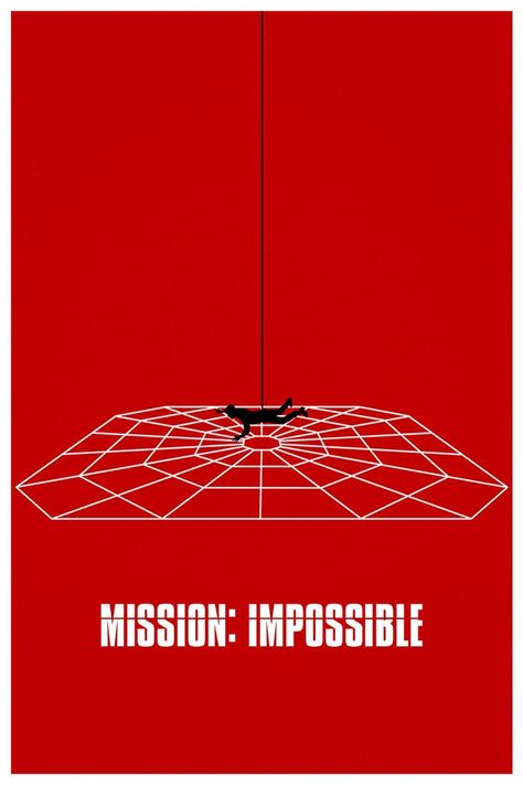 Mission Impossible Illustration, Spy Mission Aesthetic, Mission Impossible Poster, Mission Impossible Aesthetic, Mission Impossible 1, Mission Impossible 1996, Event Moodboard, Mission Impossible Theme, Mission Impossible Movie