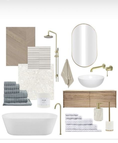 Natural Bathroom Mood Board, Bathroom Moodboard Interior Design, Spa Bathroom Mood Board, Bathroom Material Board, Marble Bathroom Mood Board, Japandi Bathroom Moodboard, Bathroom Moodboard, Bathroom Mood Board, Bathroom Sanitary