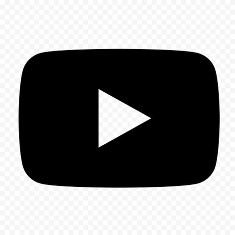 Youtube Logo No Background, Yt Logo Png, Youtube Logo Png Hd, Youtube Logo Black, Black Youtube Icon, Yt Icon, Yt Logo, Youtube Png, Youtube Logo Png