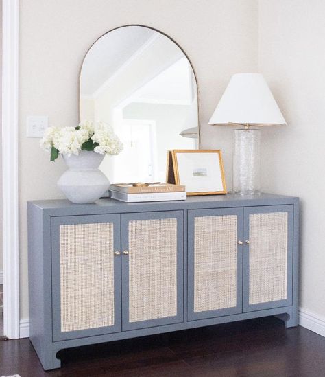 Shop designer brands and pieces like the Sofia Cabinet from Wolds Away | Design by Lindsey Grace Interiors Coastal Dressing Table, Modern Southwest Interior Design, Southwest Interior, Mexican Interior Design, Mexican Interiors, Entry Room, Luxurious Furniture, Entryway Design, Modern Entry