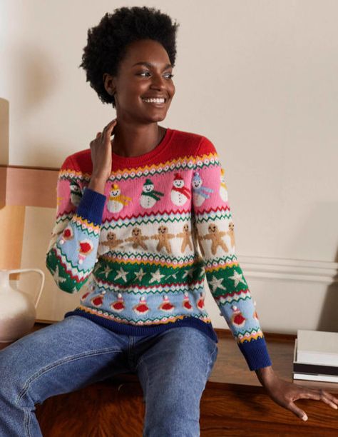 24 best ugly Christmas sweaters for the holidays 2021: From Macy's to Walmart, Old Navy & more | HELLO! Knit Christmas Sweaters, Knitting Christmas Sweater, Christmas Sweather, Best Christmas Sweaters, Red Christmas Jumper, Ugly Christmas Sweater Outfit, Christmas Sweater Pattern, Christmas Sweater Outfits, Best Ugly Christmas Sweater