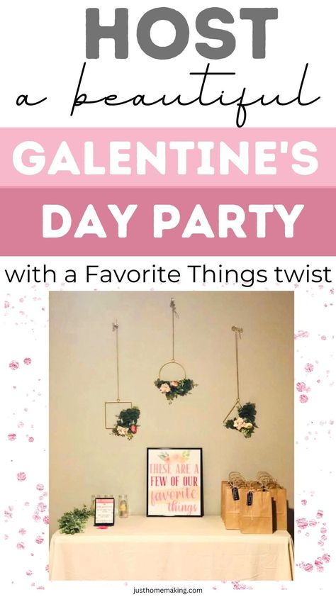 Galentines Party Printables, Galentines Party Checklist, Galentines Party Questions, Galantines Activies, Galentines Favorite Things Party Invitation, Favorite Things Gift Exchange, My Favorite Things Party, Galentine's Party, Party Rules