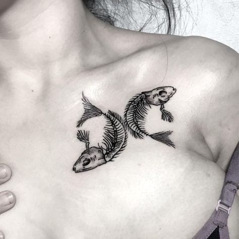 The Pisces Zodiac represents people who are born from 19 February to 20 March. This is considered as the Last Zodiac sign and it has a unique symbol as well. The symbol of Pisces Zodiac is inspired from the Chinese Yin yang symbol. It has two fishes aligned in circle in such manner that one’s […] Pisces Fish Tattoos, Tumblr Tattoo, Hai Tattoo, Pisces Constellation Tattoo, Hamsa Tattoo Design, Pisces Tattoo Designs, Pisces Tattoo, Horoscope Tattoos, Pisces Tattoos