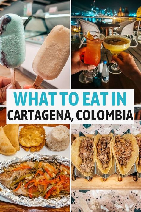 If you’re planning a food tour in Colombia, you can’t miss out on the best restaurants in Cartagena! This article provides helpful information on the 13 favorite places to eat in the city. From traditional Colombian dishes to international flavors, Cartagena has it all. If you’re looking for a unique food experience, try the cooking class at the top of the list. La Santa Guadalupe and Pollo Tropical are some of the places to visit. Don’t miss out on the culinary experience of Cartagena! Cartagena Colombia Travel, Pollo Tropical, Colombian Dishes, Trip To Colombia, South America Destinations, Panama Travel, Colombian Food, Food Experience, Unique Food