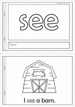 Sight Word Read & Trace Readers Pre K Sight Words, Sight Word Readers, Pre Primer Sight Words, Preschool Sight Words, Sight Word Fun, Sight Word Books, Kindergarten Language Arts, Sight Word Reading, Kindergarten Fun