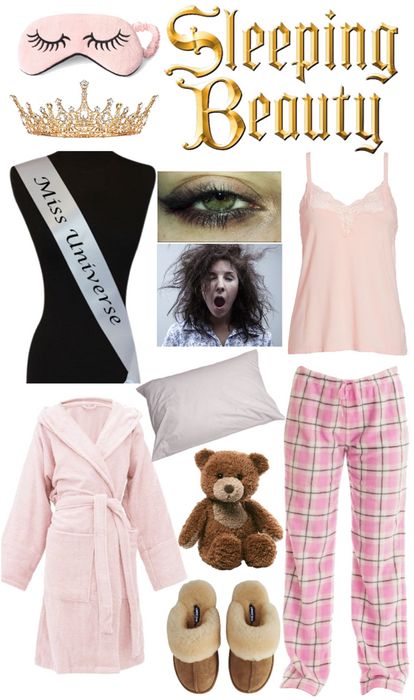 “Sleeping Beauty” Outfit | ShopLook Sleeping Beauty Aesthetic Outfit, Sleeping Beauty Funny, Sleeping Beauty Outfit, Descendants Auradon, Sleeping Beauty Halloween Costume, Sleeping Beauty Halloween, Pun Costumes, Sleeping Beauty Costume, Pajama Costume