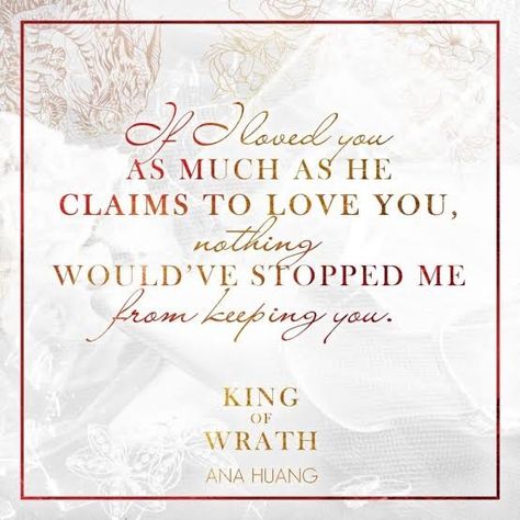 King Of Wrath Quotes, Twisted Couples, Wrath Quotes, Sin Wallpaper, King Of Sin, Twisted Men, Vivian Lau, Dante Russo, King Of Wrath