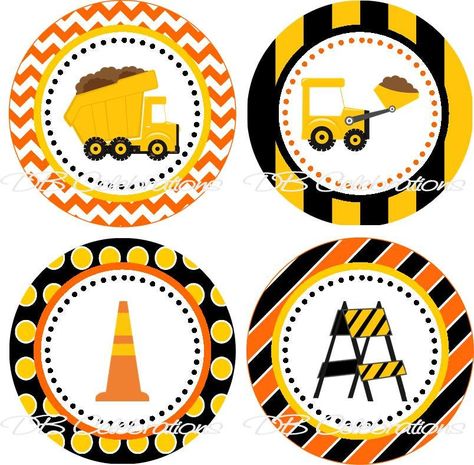 Construction Party Package Dump Truck Birthday Party Package | Etsy Dump Truck Party, Dump Truck Birthday Party, Cars Birthday Party, Dump Truck Birthday, Construction Theme Birthday Party, Truck Clipart, Construction Theme Party, Truck Birthday Party, Monster Trucks Birthday Party