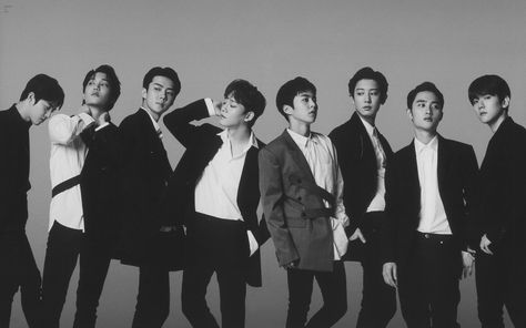 EXO [SCAN] EXO-L Japan Official Book Vol.9 Exo Group Photo, Exo Group, Exo Album, Exo L, Exo Suho, Exo Lockscreen, Exo Ot12, Exo Kyungsoo, Kim Junmyeon