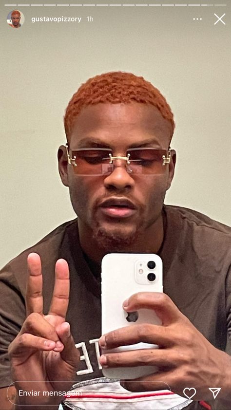 Copper Hair Men, Black Men Dyed Hair, Black Men Hair Colour, Mixed Men, Boys Dyed Hair, Bleached Hair Men, Boys Colored Hair, Hair Color For Dark Skin, Afro Hairstyles Men