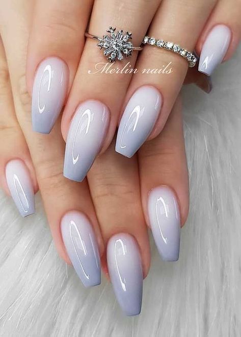 Nagellack Trends, Gel Nail Art Designs, Her Nails, Ombre Nail Designs, Pretty Nail Art Designs, White Nail, Pretty Nail Art, Bridal Nails, Classy Nails