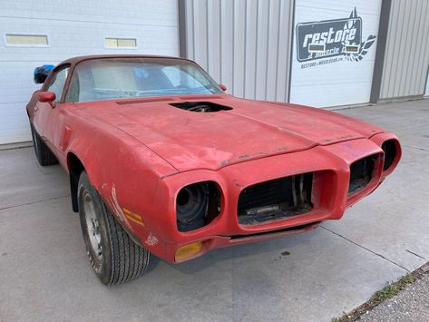 When it was new, this Trans Am was ordered with some choice options. Now, it's in need of a full restoration. Trans Am For Sale, Collector Cars For Sale, Pontiac Trans Am, Pontiac Cars, Winter Project, Trans Am, Number Matching, Pontiac Firebird, American Muscle