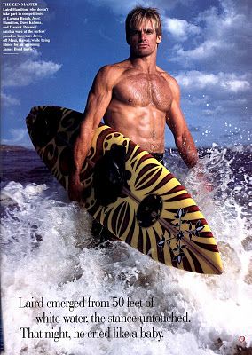 Laird Hamilton - I could come to love surfing!!! LOL Athletic Photography, Laird Hamilton, Surfer Boys, Big Wave Surfing, Annie Leibovitz, Surfing Photography, Hang Ten, Vintage Surf, Surfing Waves