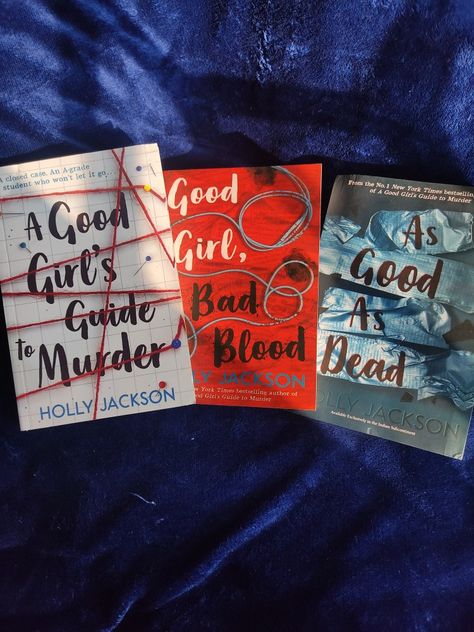 Annotation Tips, Good Girl Bad Blood, Kill Joy, Free Bookmarks, Holly Jackson, Booktok Books, Teenage Books To Read, As Good As Dead, Fiction Books Worth Reading