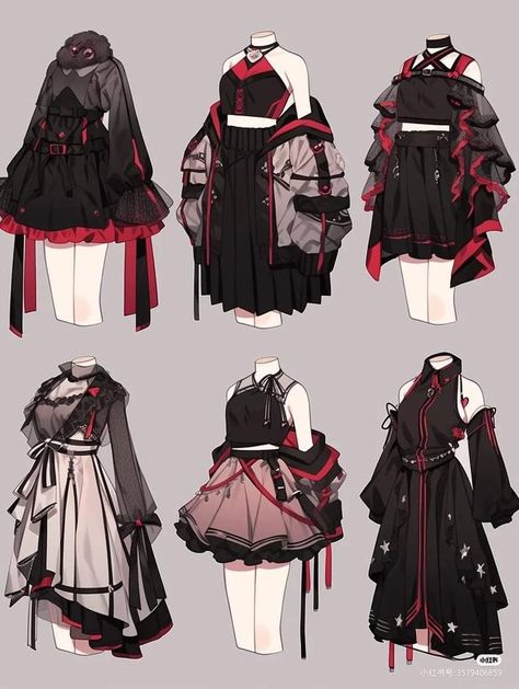 Anime Outfit Inspo Drawing, Cute Drawing Bases 2 People, Fantasy Clothing Concept Art, Character Outfits Male, Demon Slayer Ocs, Drawing Outfits, Outfits Female, Art Outfits, Dress Design Drawing