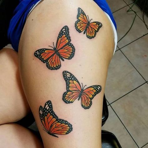 Monarch Tattoo, Butterfly Thigh Tattoo, Tattoo Placement Arm, Butterfly Tattoo Cover Up, Butterfly Tattoos Images, Monarch Butterfly Tattoo, Butterfly Name Tattoo, Butterfly Tattoo On Shoulder, Butterfly Tattoo Meaning