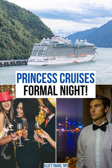 Embark on a journey through Princess Cruise formal nights with our comprehensive guide. Discover the dress code, scheduling, and much more! Formal Night Dress, Sky Princess, Cruise Formal Night, Mexico Cruise, Dark Suit, Cruise Dress, Princess Cruise, Mediterranean Cruise, Princess Cruises