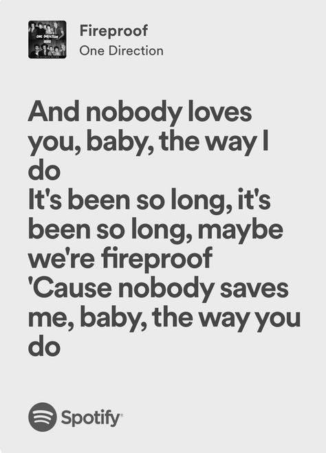 Fireproof One Direction, 1d Songs, One Direction Lyrics, Direction Quotes, One Direction Quotes, Music Taste, Favorite Lyrics, Big Guy, Cool Lyrics