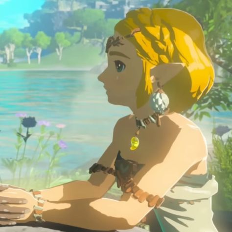 Matching Pfp Zelda Botw, Link Botw Side Profile, Zelda And Link Matching Pfp Tears Of The Kingdom, Zelda Side Profile, Zelda And Link Matching Pfp, Princess Zelda Pfp, Botw Icons, Zelda Matching Pfp, Blonde Elf