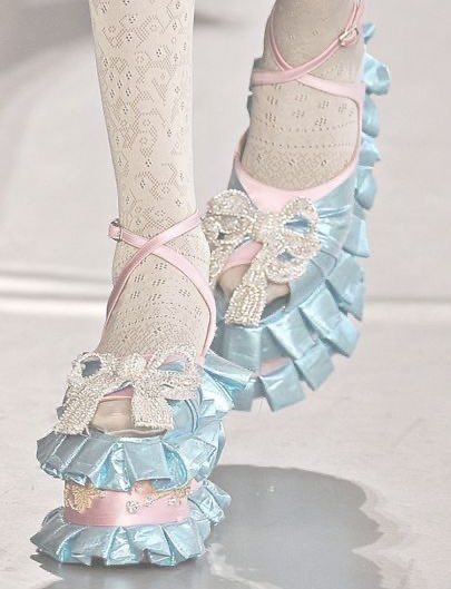 Meadham Kirchhoff, Fun Shoes, Love Store, Ballet Core, Quirky Fashion, Fashion Articles, Funky Fashion, Jane Shoes, 2023 Fashion