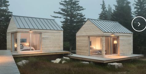 Micro Cabin, Building Remodeling, Tiny Cabins, Wooden Cabins, Tiny Cabin, Home Buying Tips, Cabin In The Woods, Alvar Aalto, Cabin Design