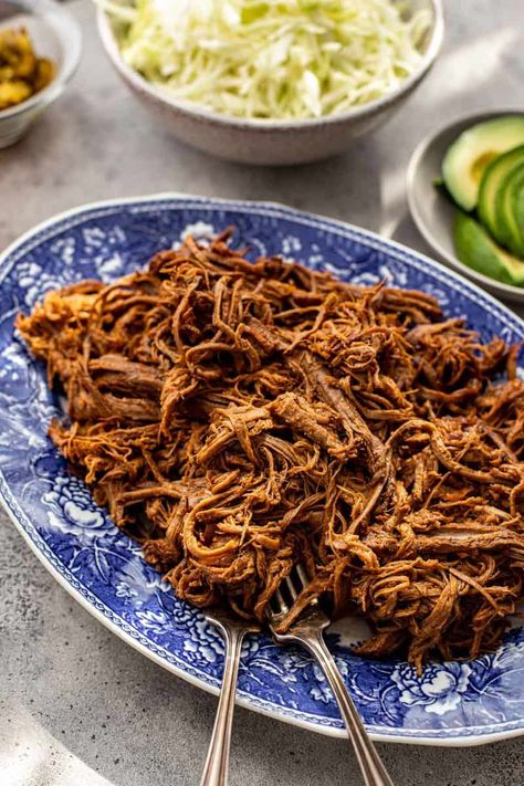 Shredded Beef Taco Meat, Taco Shredded Beef, Mexican Shredded Beef Tacos, Shredded Beef Burritos, Shredded Beef Tacos Recipes, Beef Taco Meat, Cilantro Lime Brown Rice, Brisket Seasoning, Shredded Beef Tacos