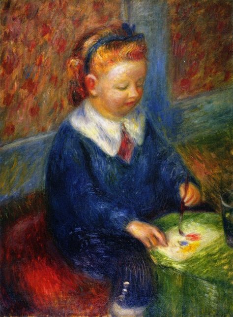 William Glackens ~ Ashcan School painter ~ (1870-1938) William Glackens, August Renoir, Renoir Paintings, Richard Diebenkorn, Auguste Renoir, Pierre Auguste, Camille Pissarro, Pierre Auguste Renoir, Oil Painting Reproductions