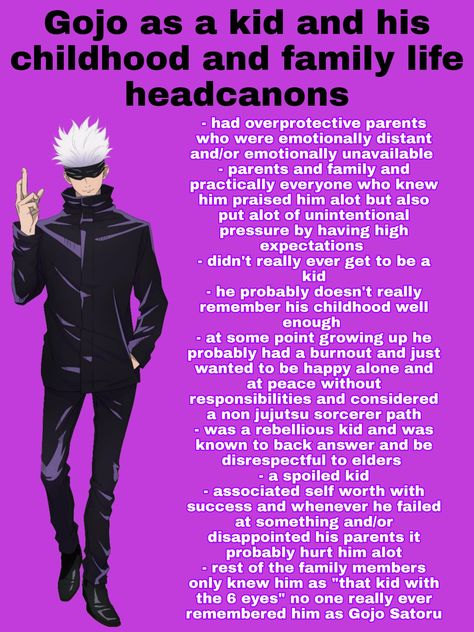 Gojo Satoru Headcanons, Gojo Kinnie, Gojo Headcanon, Gojo Satoru X Oc, Jjk Headcanons, Happy Alone, Juju On That Beat, Retro Graphic Design, Indie Girl