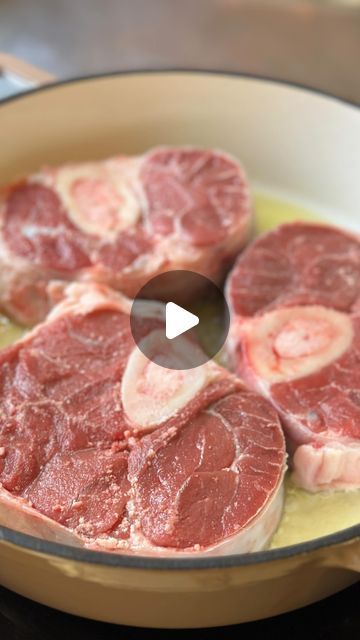 Veal Shank Osso Bucco, Ossa Bucco, Shank Bone Recipes, Beef Shank Osso Bucco Recipe, Cross Cut Shank Recipes, Oso Buco Recipe, How To Cook Beef Shank Bone In, Beef Shank Bone In Recipe, Beef Bone Recipes