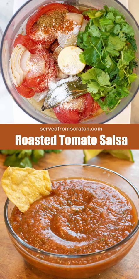 Fresh Spicy Salsa Recipe, Salsa Recipe Roasted Tomatoes, Salsa Not Spicy, Jalapeno Tomato Salsa, Homemade Salsa With Cherry Tomatoes, Roasted Salsa Recipe With Fresh Tomatoes, Fresh Jalapeno Recipes, Salsa Recipe With Fresh Tomatoes, Roasted Tomato Salsa Recipe