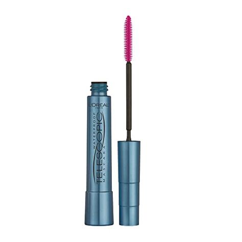 Loreal Mascara, Long Lashes Mascara, Loreal Paris Makeup, Telescopic Mascara, Paris Makeup, Blue Mascara, Mascara Review, Mascara Brush, Mascara Waterproof