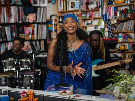 Black Music Month, Npr Tiny Desk, Kierra Sheard, Tiny Desk Concert, Black Women Artists, Tiny Desk, Tiny Desks, Essence Festival, Concert Series