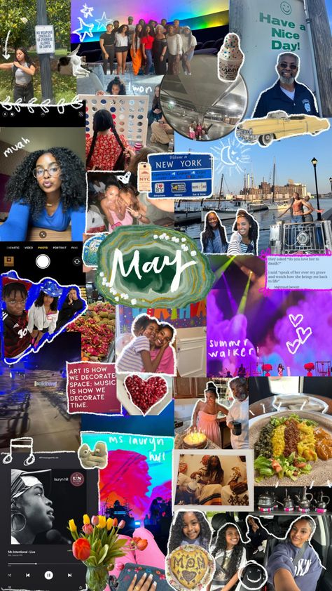 Photo Dump Instagram Story Collage, Month Recap Instagram Story, Instagram Month Dump Ideas, May Collage, Insta Scrapbook, Monthly Dump, Collage Scrapbook Layouts, Canva Magazine, May Dump